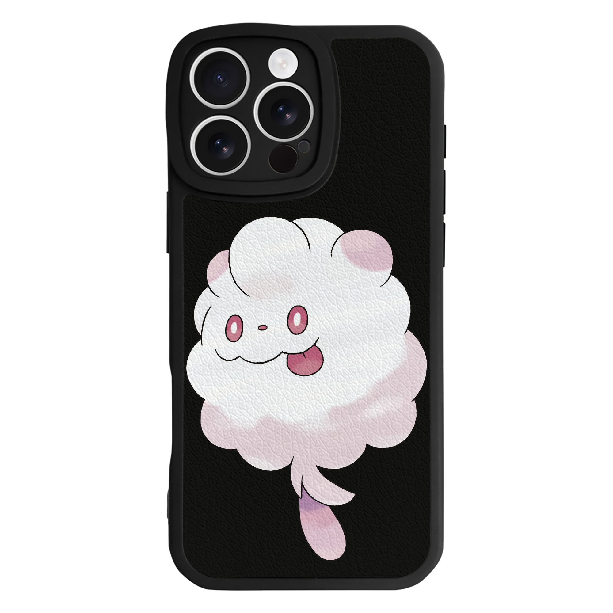 （画像用） ポケットモンスター Pokémon 【iPhone 16シリーズ対応】シリコンスマホケース（レザー調） 材質：シリコン